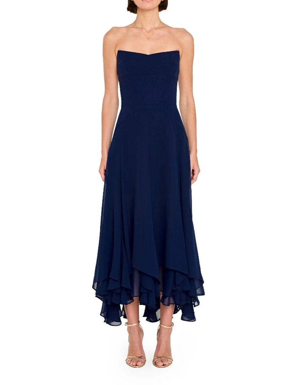 Amanda Uprichard Monterey Dress in Navy